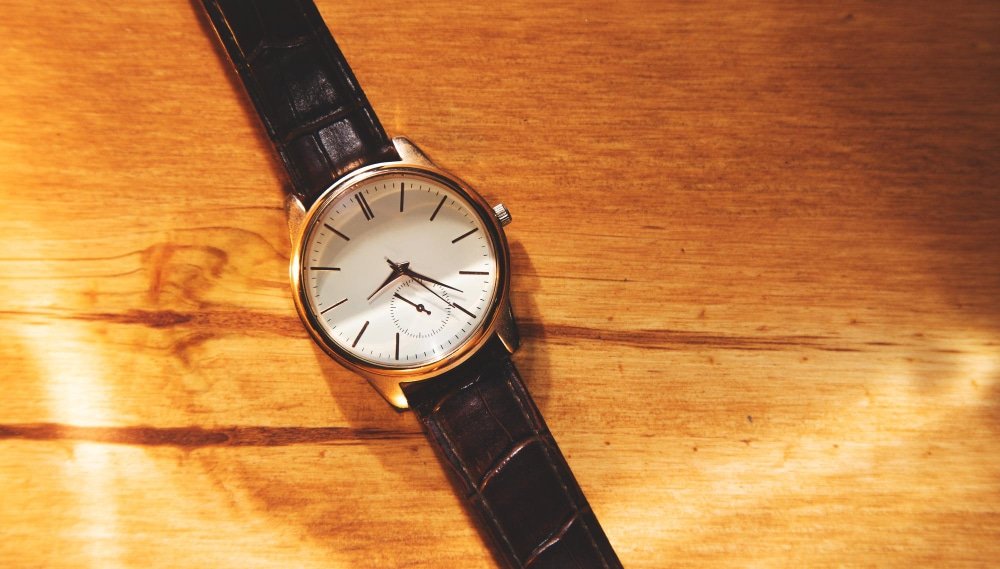 image of an analog custom luxury watch